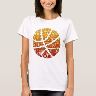 Camiseta T-Shirt Personaliza Equipe de Basquete de Mulheres