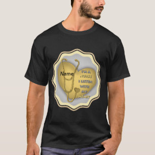 Camiseta t-shirt personalizada da Enfermeira Amarela