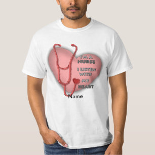 Camiseta t-shirt personalizada da Enfermeira Vermelha