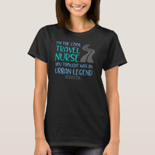 Camiseta T-Shirt personalizada para enfermeira de Viagem