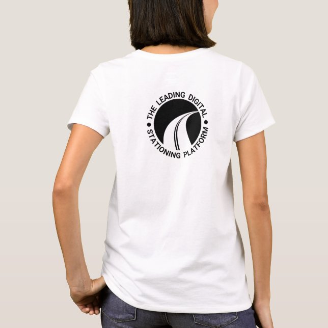 Camiseta T-shirt personalizada para mulheres no OnStation (Verso)