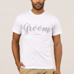 Camiseta T-Shirt Personalizado<br><div class="desc">Faz um presente de excelente para o noivo</div>