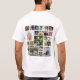 Camiseta T-Shirt Personalizado 24 Colagem de Fotos (Verso)