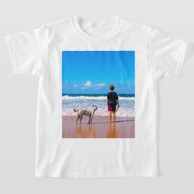 Camiseta T-Shirt Personalizado com as Fotografias Favoritas (Postura )