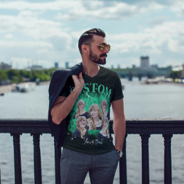 Camiseta T-Shirt personalizado com rap de bootleg dos 90