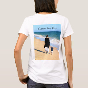 Camiseta T-Shirt Personalizado com Texto Personalizado