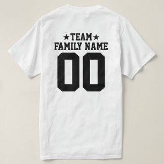 Camiseta T-Shirt Personalizado Da Equipe De Esporte Jérsei