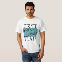 Camiseta T-shirt personalizado da equipe professor de