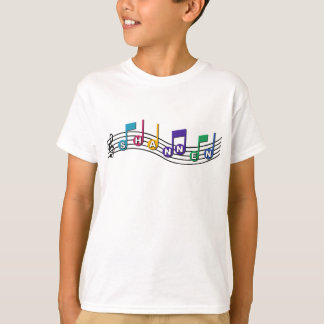Camiseta T-shirt personalizado da música