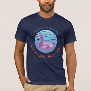 Camiseta T-Shirt Personalizado da piscina de Natação