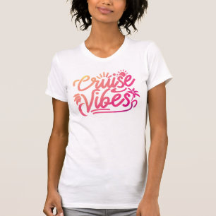 Camiseta T-Shirt Personalizado de Embarque de Navio de Cruz
