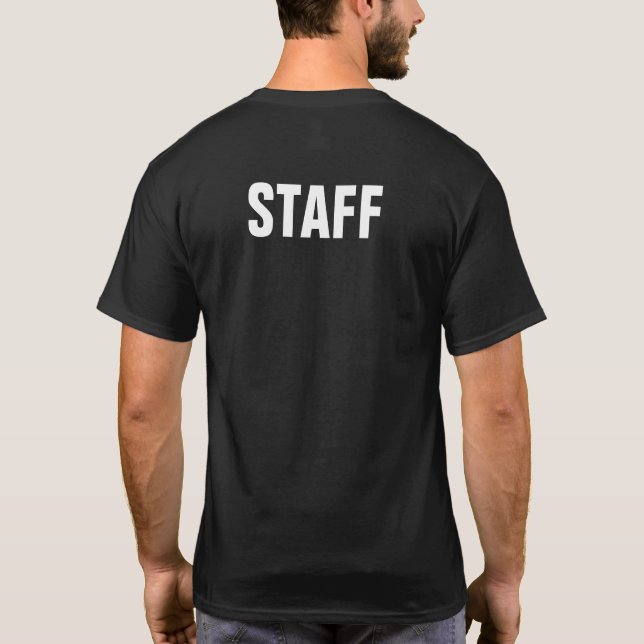 Camiseta T-Shirt Personalizado de Funcionarios (Verso)