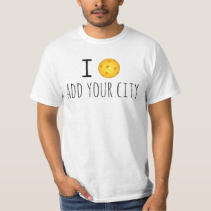 Camiseta T-shirt personalizado de Pickleball: Adicione sua
