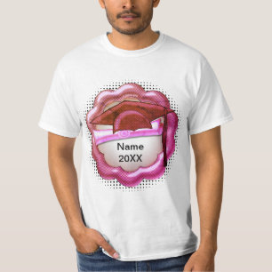 Camiseta T-Shirt personalizado do Boné Formando de Tom Verm