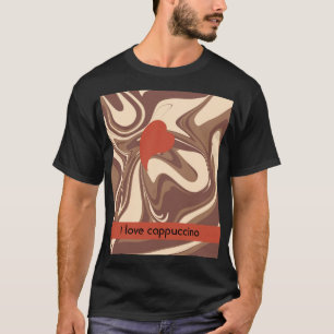 Camiseta T-Shirt personalizado do cappuccino