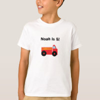 T-shirt personalizado do "Firetruck"