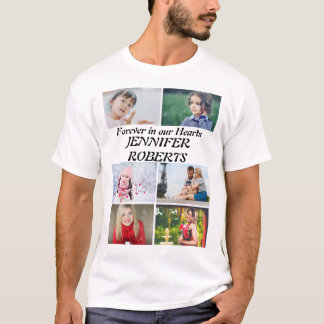 Camiseta T-Shirt Personalizado do Funeral 6 Fotocolagem