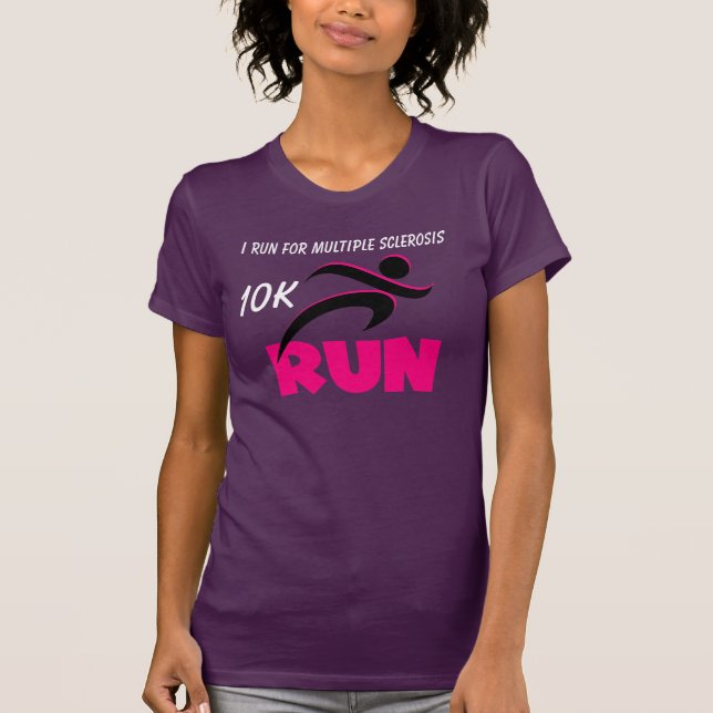 Camiseta T-shirt personalizado do texto do rosa do (Frente)