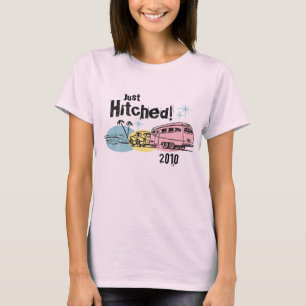 Camiseta T-shirt personalizado engatado retro do reboque