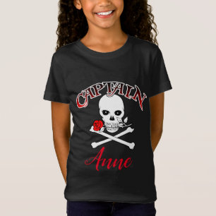 Camiseta T-Shirt Personalizado Jolly Roger (Rosa)