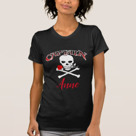 Camiseta T-Shirt Personalizado Jolly Roger (Rosa)