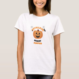 Camiseta T-Shirt Personalizado para Mamães e Mim Halloween
