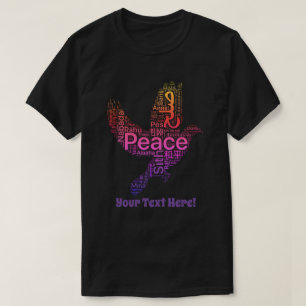 Camiseta T-Shirt Personalizado para Paz de Design Personali