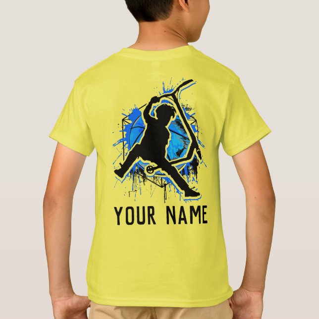 Camiseta T-Shirt Personalizado Stuntscooter - Kickscooter (Verso)