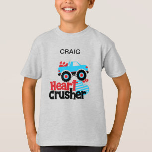 CAMISETA T-SHIRT PERSONALIZADO "TRUCK HEART CRUSHER"