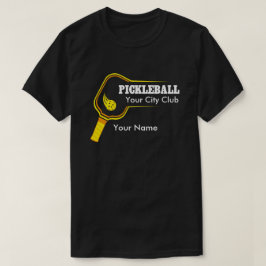Camiseta T-shirt personalizável do Pickleball Pickleball Cl