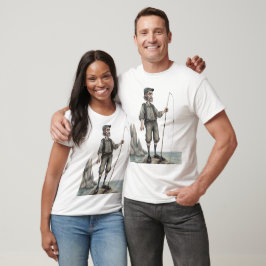 Camiseta T-Shirt Pescador De Rod Quebrado
