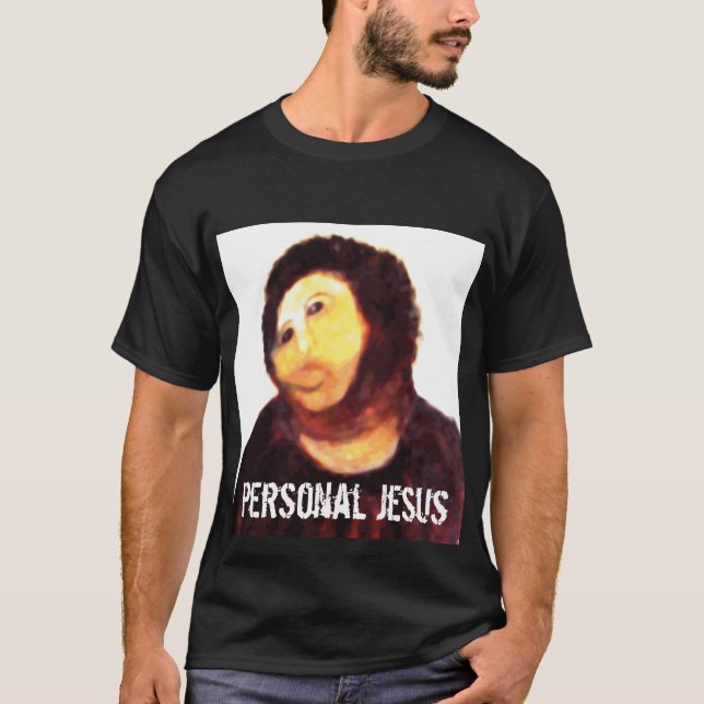 Camiseta T-shirt pessoal do homo de Jesus Ecce (Frente)