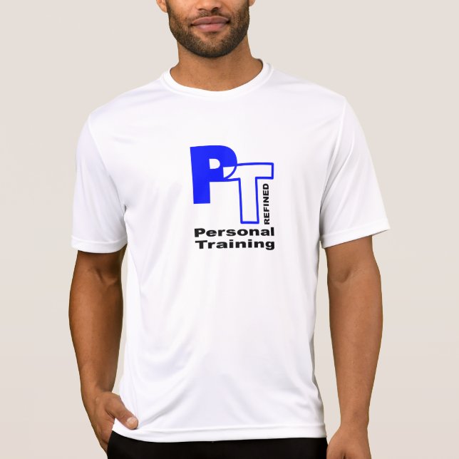 Camiseta T-shirt pessoal do treinamento de PTrefined (Frente)