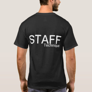 CAMISETA T-SHIRT PESSOAL TÉCNICO