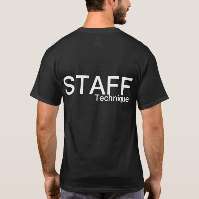 CAMISETA T-SHIRT PESSOAL TÉCNICO (Verso)
