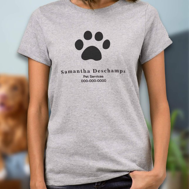 Camiseta T-Shirt Pet Services (Pet Services T-Shirt)