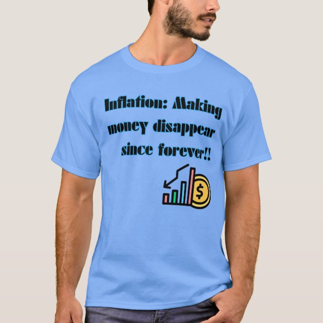 Camiseta T-shirt Piada econômica (Frente)