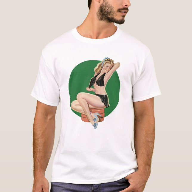 Camiseta T-shirt Pin-Acima (Frente)
