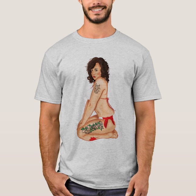 Camiseta T-shirt Pin-Acima (Frente)
