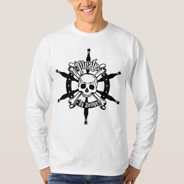 Camiseta T-Shirt Pirate Long Sleeve (Frente)