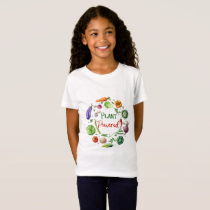 Camiseta T-shirt Planta-Psto das meninas