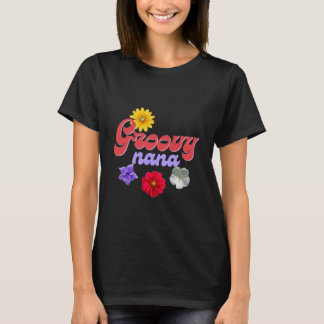 Camiseta t-shirt playera para la abuela groovy nana