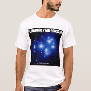 Camiseta t-shirt pleaidean do conjunto de estrela
