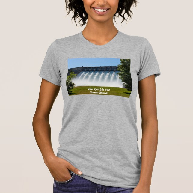 Camiseta T-Shirt poderoso da barragem de Mesa (Frente)
