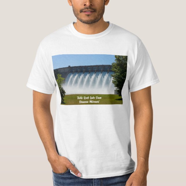 Camiseta T-Shirt poderoso da barragem de Mesa (Frente)