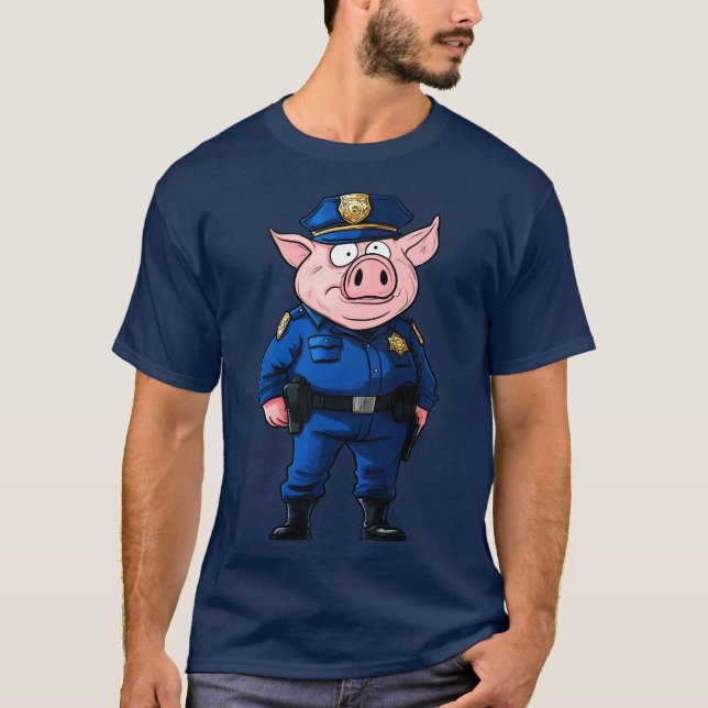 Camiseta T-Shirt Policial (Frente)