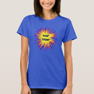 Camiseta T-shirt político do trunfo da descarga