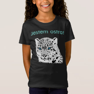 Camiseta T-shirt polonês "Biały Lampart "