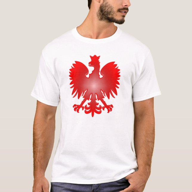 Camiseta T-shirt polonês de Eagle (Frente)