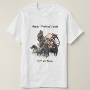 Camiseta T-Shirt Ponteiro Wirehaired Alemão